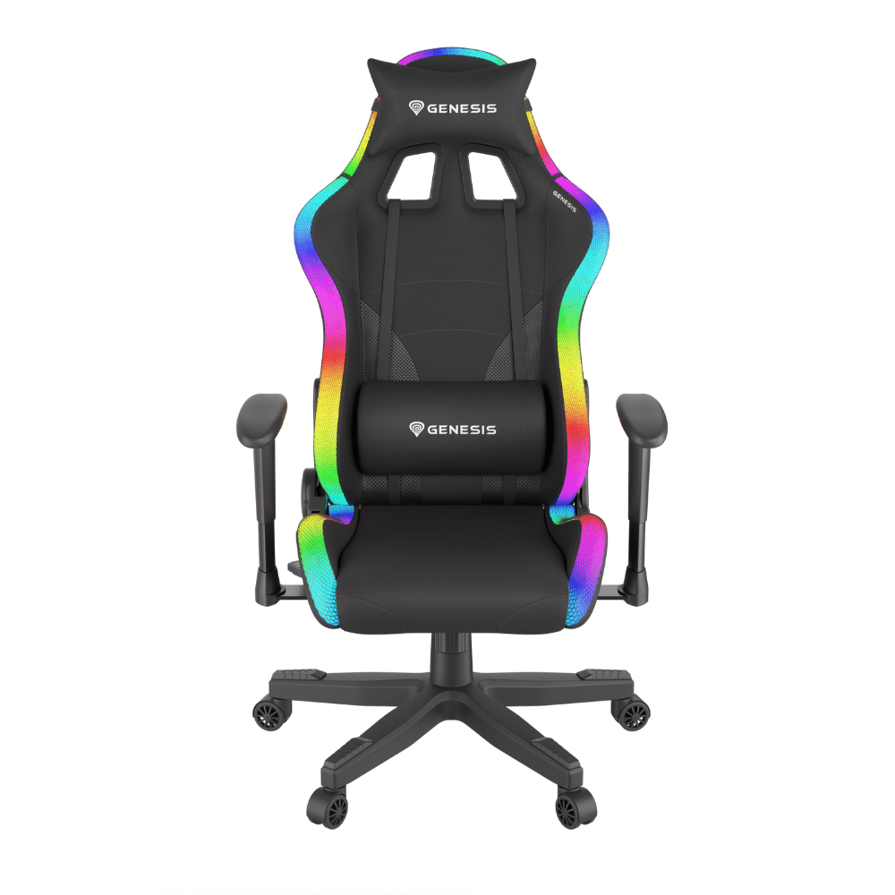 Fotel Genesis Trit 600 RGB Czarny